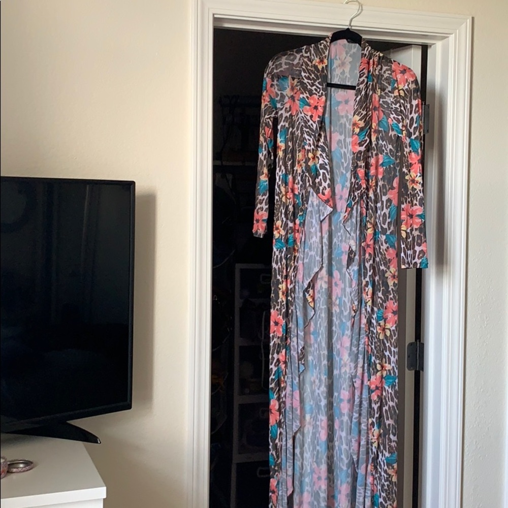 Swimsuit coverup long